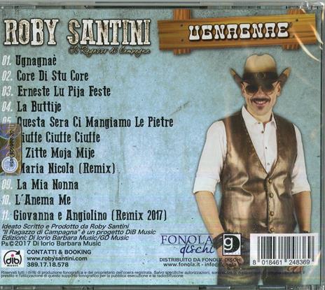 Ugnagnaè - CD Audio di Roby Santini - 2