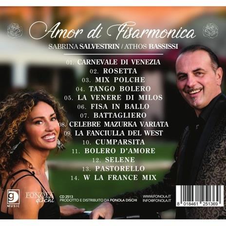 Amor di fisarmonica - CD Audio di Athos Bassissi,Sabrina Salvestrin - 2