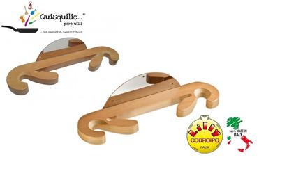 supporto universale per pale pizza a parete 3 posti in legno