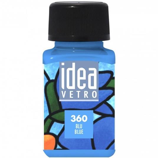Colore Blu per Vetro Idea 60 ml