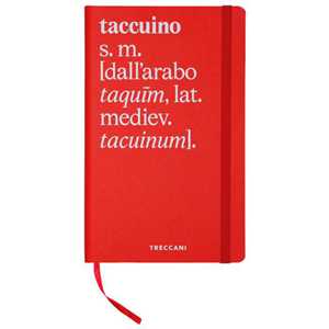 Taccuino Rosso, Bianco Neutro Grande