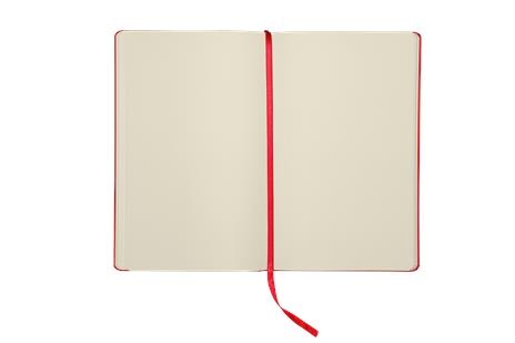 Taccuino Rosso, Bianco Neutro Grande - 3