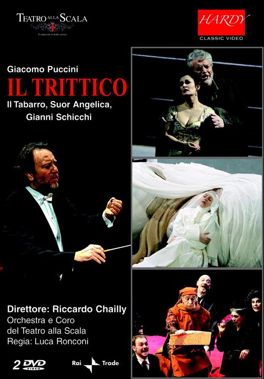 Il Trittico (Tabarro - Suor Angelica - Gianni Schicchi) - DVD di Giacomo Puccini,Riccardo Chailly