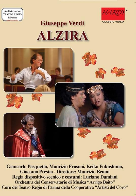 Alzira (DVD) - DVD di Giuseppe Verdi,Maurizio Benini