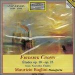 Studi op.10, op.25 - 3 Nouvelles Etudes - CD Audio di Frederic Chopin