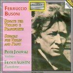 Sonate per violino n.1, n.2 - CD Audio di Ferruccio Busoni