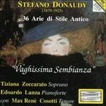 36 Arie di Stile Antico - "vaghissima Sembianza" - CD Audio di Stefano Donaudy