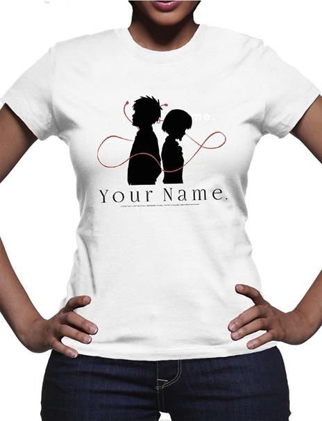 T-Shirt donna Your Name. Logo