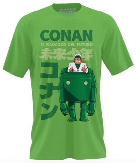 T-Shirt Unisex Tg. S. Conan, Il Ragazzo Del Futuro: Dyce