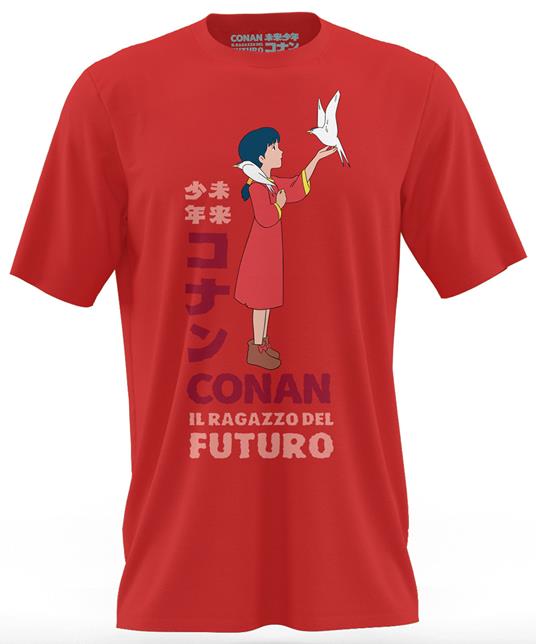T-Shirt Unisex Tg. Xl. Conan, Il Ragazzo Del Futuro: Lana