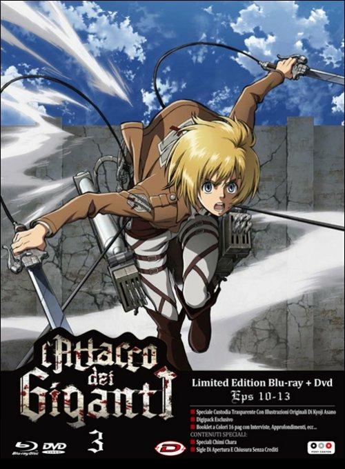 L' attacco dei giganti. Vol. 3. Limited Edition (DVD + Blu-ray) di Tetsuro Araki