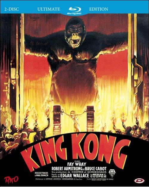 King Kong (2 Blu-ray) di Merian C. Cooper,Ernest Beaumont Schoedsack - Blu-ray