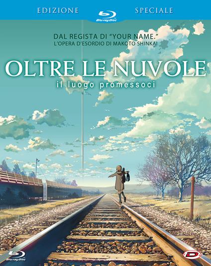 Oltre le nuvole, il luogo promessoci. First Press (Blu-ray) di Makoto Shinkai - Blu-ray