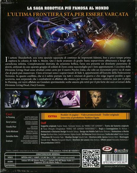 Mobile Suit Gundam: Thunderbolt. December Sky. First Press (Blu-ray) di Kou Matsuo - Blu-ray - 2