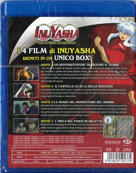 Inuyasha. The Movie Complete Collection (2 Blu-ray) di Toshiya Shinohara - 2