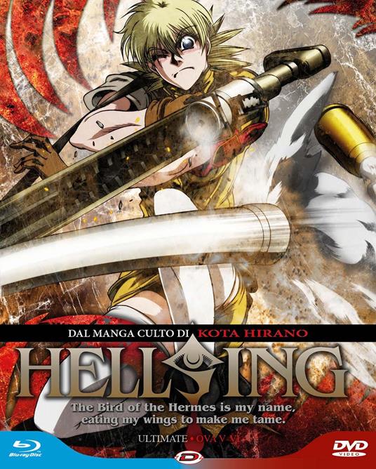 Hellsing Ultimate Vol. 03 Ova 5-6 (DVD + Blu-ray) di Tomokazu Tokoro - DVD + Blu-ray