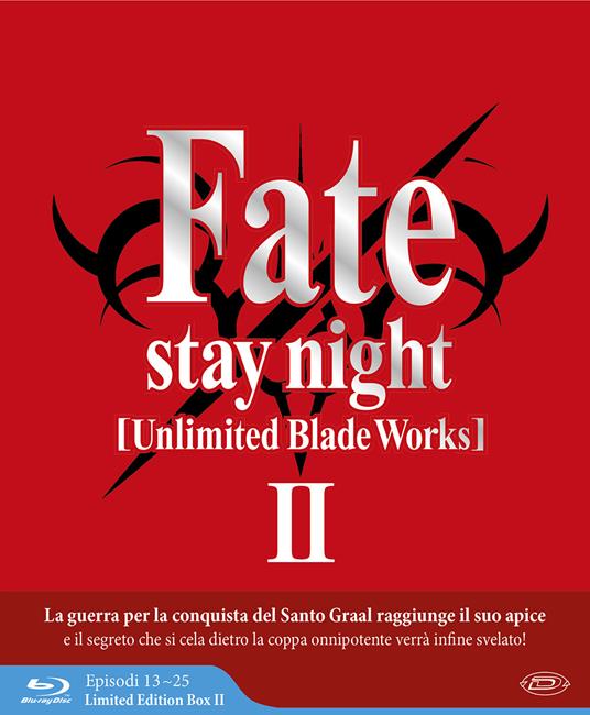 Fate/Stay Night. Unlimited Blade Works. Stagione 2. Episodi 13-25. Limited Edition Box (3 Blu-ray) di Takahiro Miura,Kinoko Nasu - Blu-ray