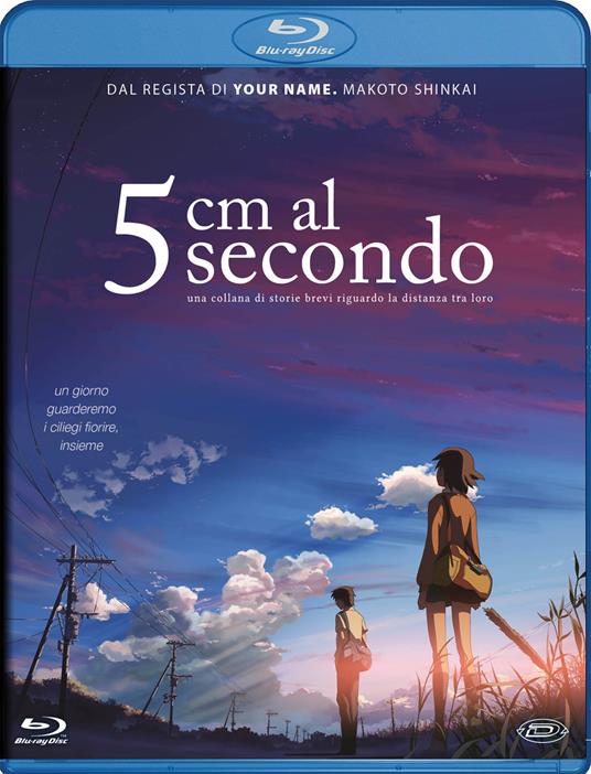5 cm al secondo. Standard Edition (Blu-ray) di Makoto Shinkai - Blu-ray