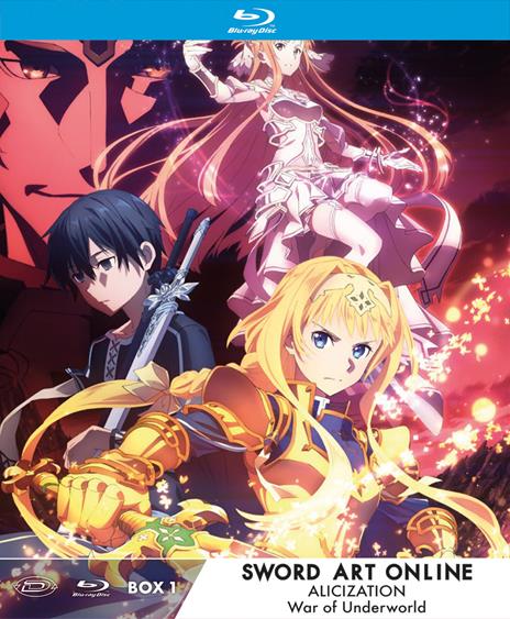 Sword Art Online Alicization War of Underworld. Ltd. Box #01 (Eps. 01-12) (3 Blu-ray) di Manabu Ono - Blu-ray