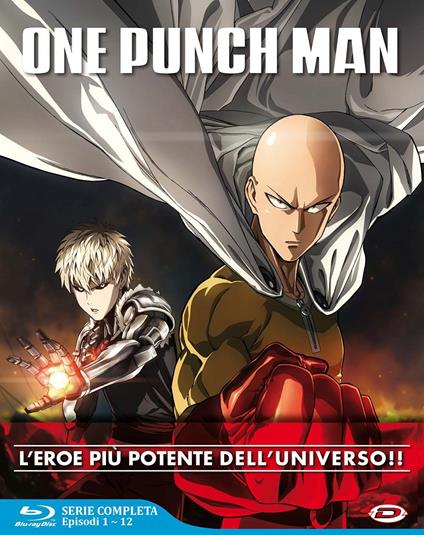 One Punch Man - The Complete Series Box (Eps 01-12) (3 Blu-Ray) di Chikara Sakurai - Blu-ray