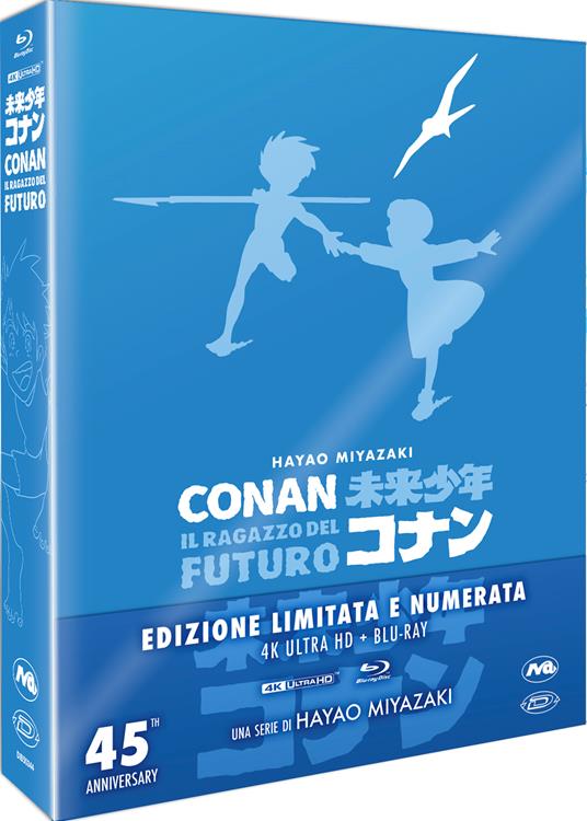 Conan, Il Ragazzo Del Futuro (45 Anniversary 4K Edition) (Eps.01-26) (4 4K Ultra Hd+ 4 Blu-Ray) di Hayao Miyazaki,Isao Takahata,Keiji Hayakawa - Blu-ray + Blu-ray Ultra HD 4K