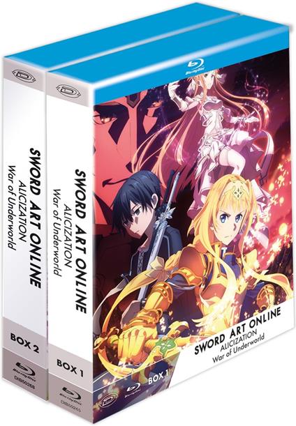 Sword Art Online Alicization War Of Underworld - Bundle Ltd Box #01-02 (Eps 01-23) (6 Blu-Ray) - Blu-ray