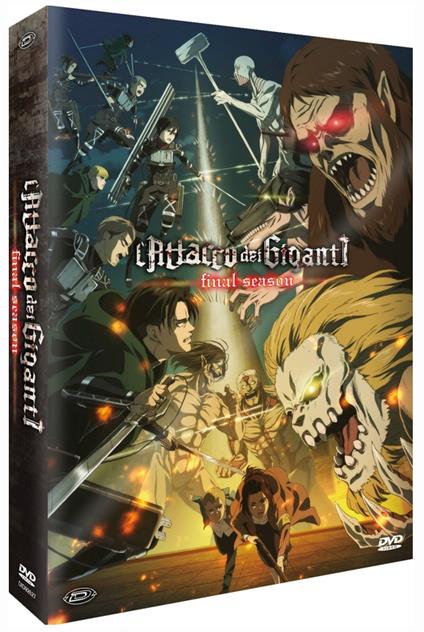 L' Attacco Dei Giganti - Final Season The Complete Series (Eps. 01-30) (6 Dvd) di Tetsuro Araki - DVD