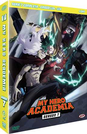 Film My Hero Academia - Stagione 07 The Complete Series (Eps.139-159) (4 DVD) Kenji Nagasaki