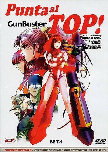 Punta al Top! Gunbuster #01. Eps 01-03. Con rivista (DVD) di Hideaki Anno - DVD