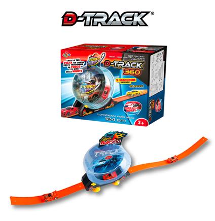 D-Track 360. Pista 124 Cm Con 2 Auto