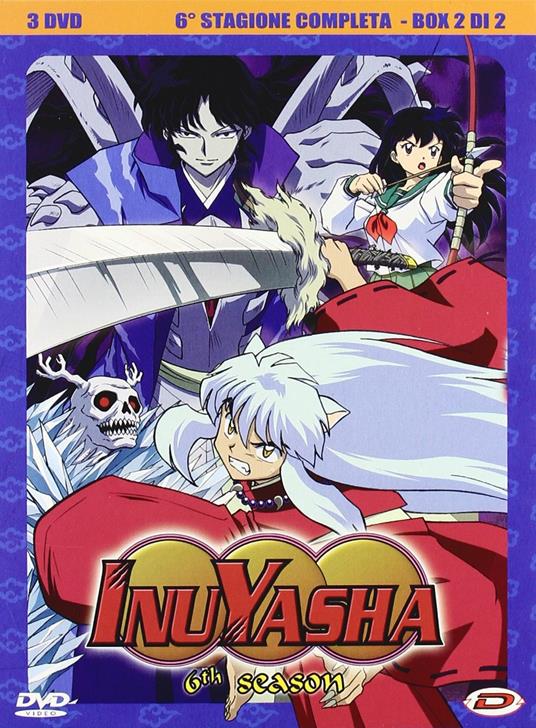 Inuyasha. Stagione 6. Box 2 (3 DVD) di Yasumao Aoki - DVD