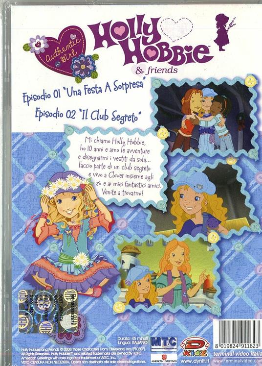 Holly Hobbie. Vol. 1 di Mario Piluso - DVD - 2