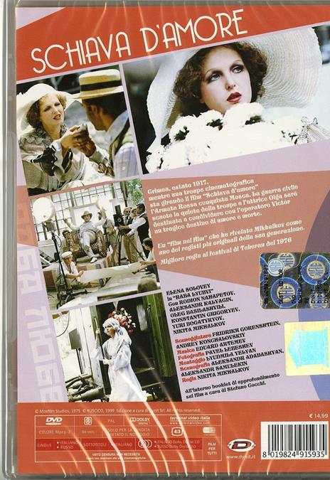 Schiava d'amore di Nikita S. Michalkov - DVD - 2