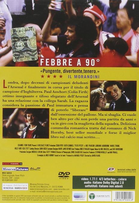 Febbre a 90° di David Mickey Evans - DVD - 2