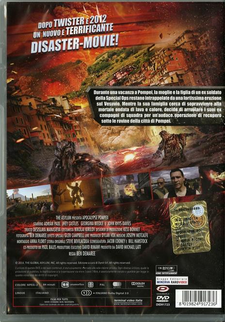 Apocalypse Pompeii di Ben Demaree - DVD - 2