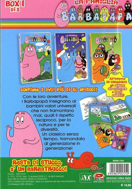 Barbapapà. Box 1 (3 DVD) di Talus Taylor,Annette Tison - DVD - 2