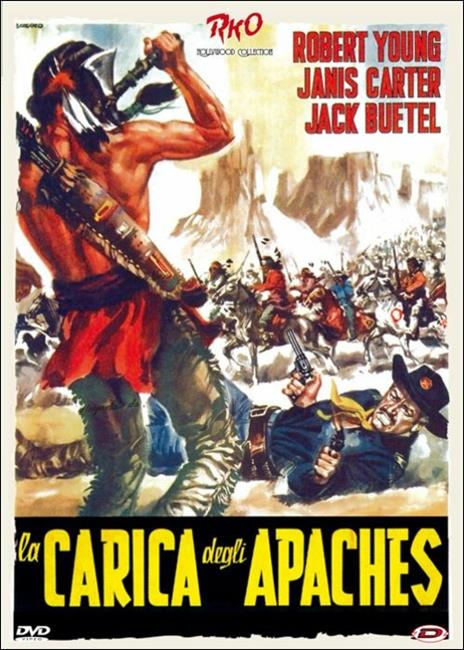 La carica degli Apaches di Stuart Gilmore - DVD