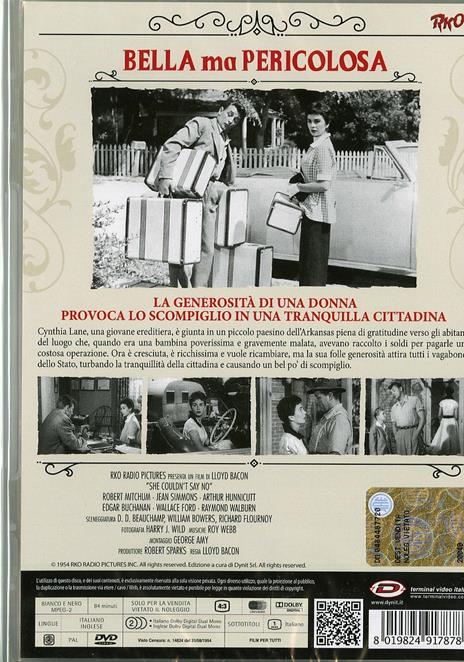 Bella ma pericolosa di Lloyd Bacon - DVD - 2