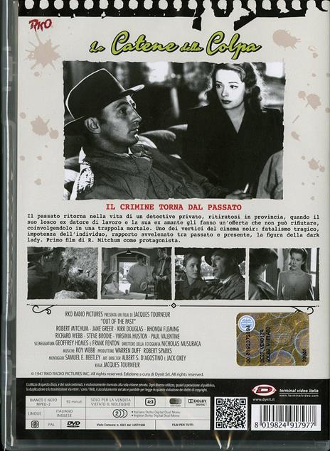 Le catene della colpa di Jacques Tourneur - DVD - 2