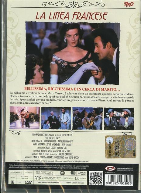 La linea francese di Lloyd Bacon - DVD - 2