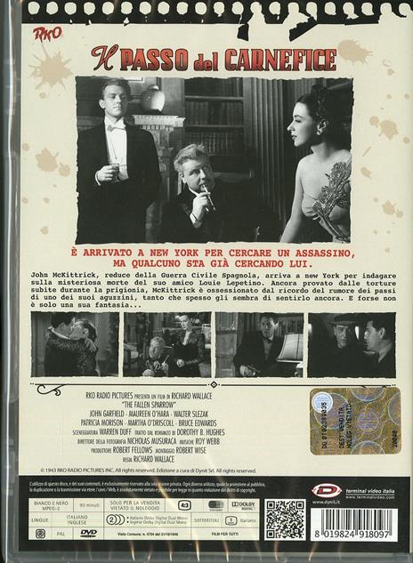 Il passo del carnefice di Richard Wallace - DVD - 2