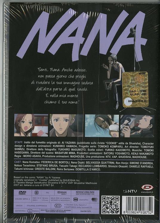 Nana. Stagione 2. Serie completa (4 DVD) di Morio Asaka - DVD - 2