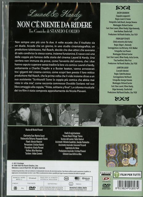 Non c'è niente da ridere di James W. Horne - DVD - 2