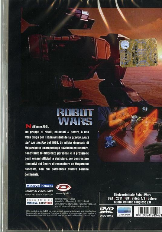 Robot Wars di Albert Band - DVD - 2