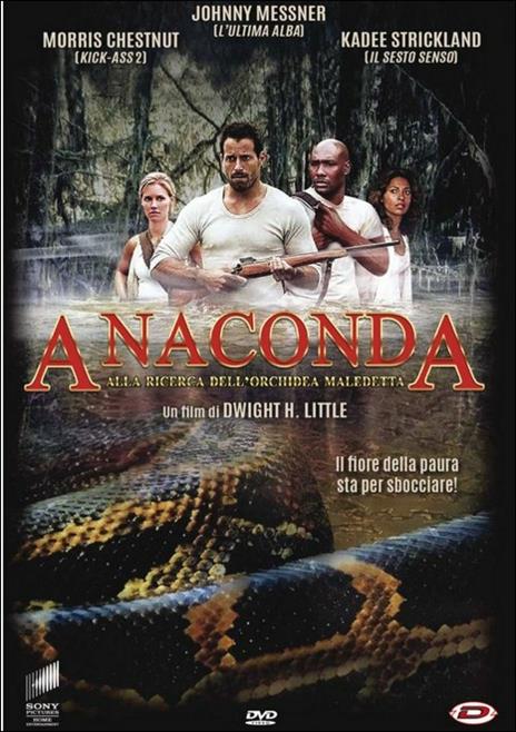 Anaconda. Alla ricerca dell'orchidea maledetta di Dwight H. Little - DVD
