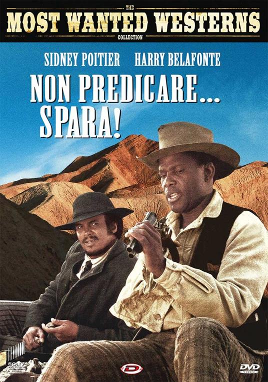 Non predicare... spara (DVD) di Sidney Poitier - DVD