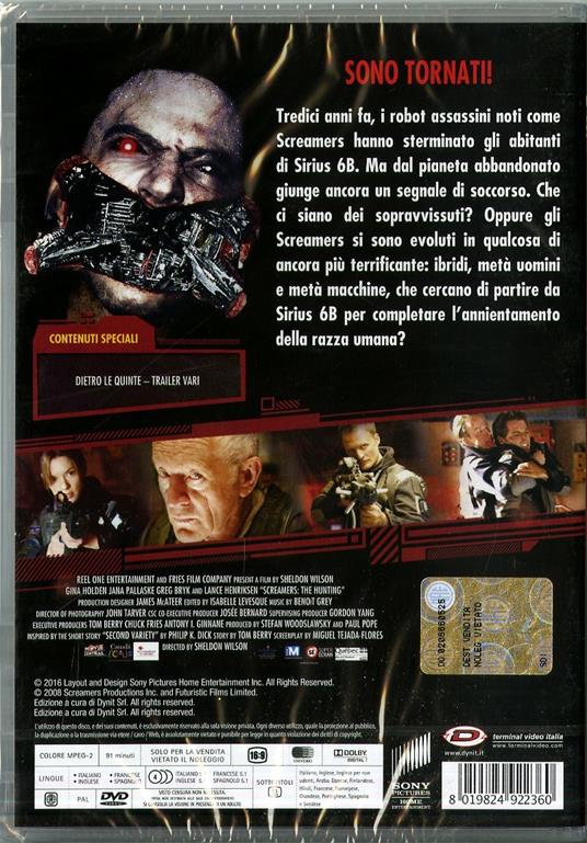 Screamers 2. L'evoluzione di Sheldon Wilson - DVD - 2