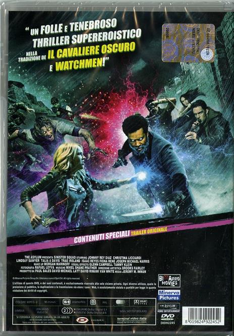 Sinister Squad di Jeremy M. Inman - DVD - 2