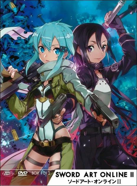 Sword Art Online II. Box 1 (3 DVD)<span>.</span> Limited Edition di Tomohiko Ito - DVD