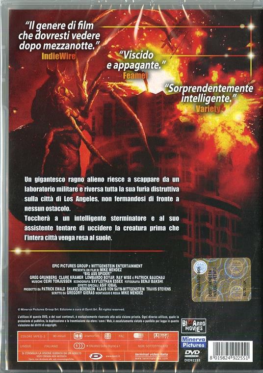 Big Ass Spider di Mike Mendez - DVD - 2